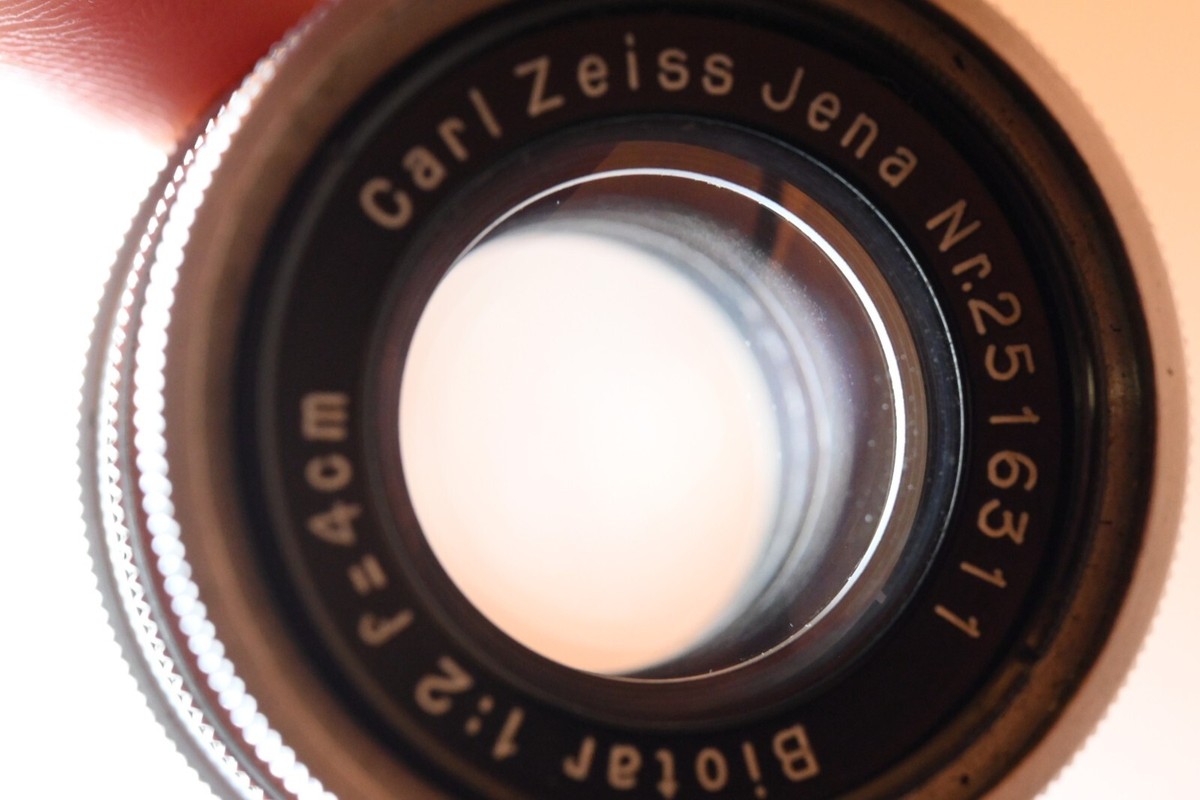 【超希少】Carl Zeiss Jena Biotar 4cm f2 Zeiss Jena Biotar 4cm F/2 Vintage Robot Screw Mount Lens | eBay