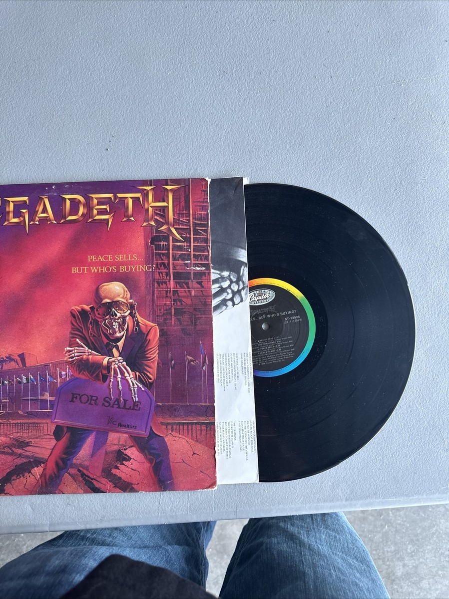 MEGADETH PEACE SELLS BUT WHO'S BUYING CAPITOL ECS81773 JAPAN