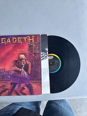洋楽 Megadeth Peace Sells.But Who's Buying?LP MEGADETH PEACE SELLS BUT WHO'S BUYING CAPITOL ECS81773 JAPAN VINYL