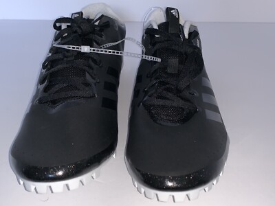NEW Adidas Sprintstar Track & Field Black Sprinting Spikes Mens Shoes Size 6 adidas Unisex Sprintstar Track Spike | Marathon Sports main image 2