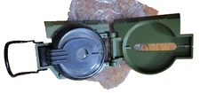 Wren Military Marching Compass Metal Case Floating Luminous--NEW