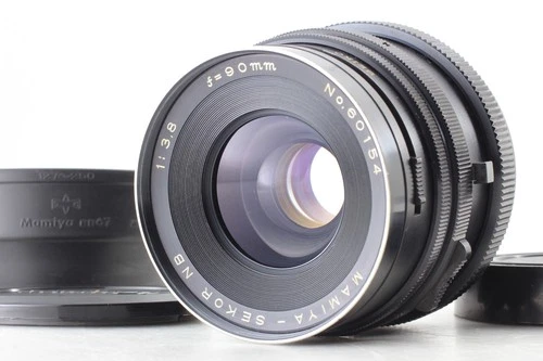 Video [Exc+5] MAMIYA Sekor NB 90mm f/3.8 Lens w/Hood For RB67 Pro S SD JAPAN