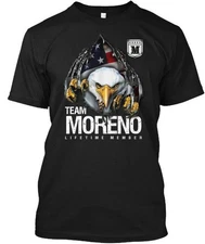 Moreno Team Lifetime Member T-Shirt Made in the USA Size S to 5XL