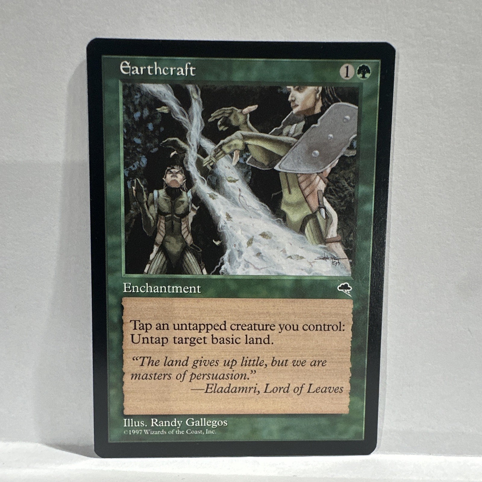 Wizards of the Coast Earthcraft - Tempest #222 Rare Regular ENG 1997