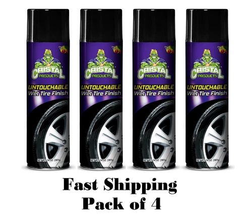 Cristal Products Untouchable Spray 13oz Car Polish Wax Cleaner Shine (4 Pack) - product listing photo