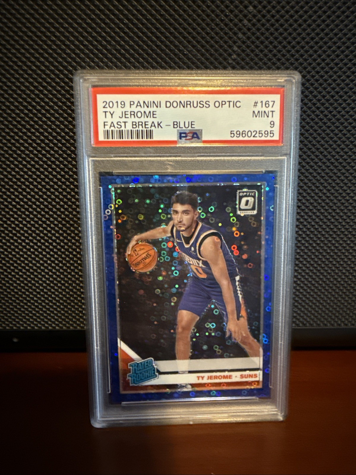 2019-20 Panini Donruss Optic Rated Rookie Ty Jerome #167 Fast Break (RC)  /50