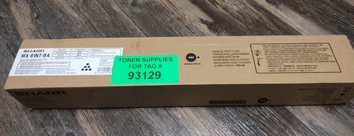 Genuine Sharp MX-61NT-BA Black Toner Cartridge