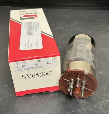Svetlana SV6550C Audio Amplifier Tube