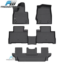 Fits 20-25 Lincoln Aviator 6 Seats TPE 3D Floor Mats Front 2nd Row Carpets 4PCS