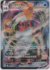 Kingler VMAX Ultra Rare SWSH09: Brilliant Stars 029/172 NM