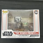 Funko Pop! Moments: Star Wars - The Mandalorian with The Child #390