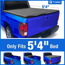 Tyger T1 Soft Roll-up Tonneau Cover For 2017-2026 Honda Ridgeline 54 Bed