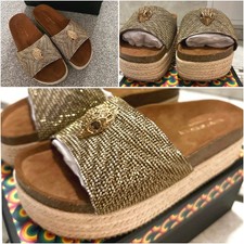 Kurt Geiger Kensington Platform Sandals Sliders UK 6 New