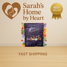 Wildflower Seeds - Rocky Mountain Mix, 2 oz 80,000+ Seeds – 18 Non-GMO Variet... 205.12 per gallon