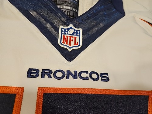 2013 Denver Broncos #17 Authentic Game Worn / Issued Jersey Osweiler Caldwell - Bild 3 von 10