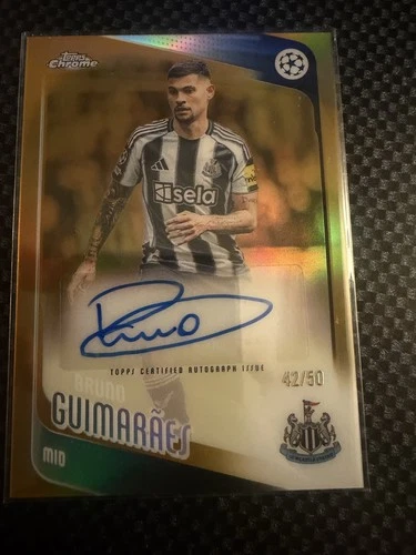 Bruno Guimar Es 2025 Topps Chrome Bruno Guimar Es Gold