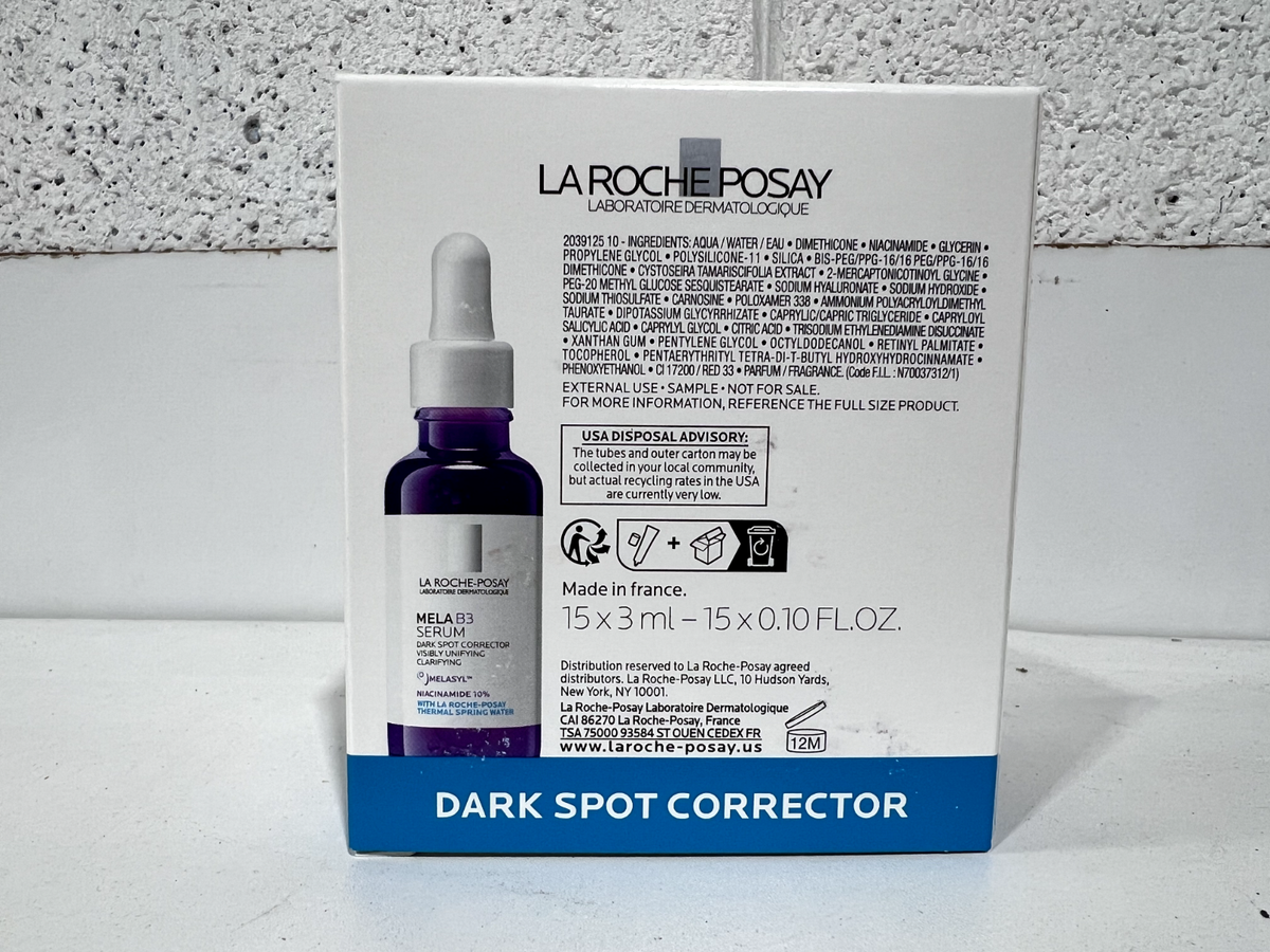 Pack Of(15)La Roche-Posay Mela B3 serum New Trial Size 3ml 0.10oz