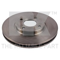NK 2X Bremsscheibe Ø278Mm BelüFtet FüR Ford Ecosport 2025103