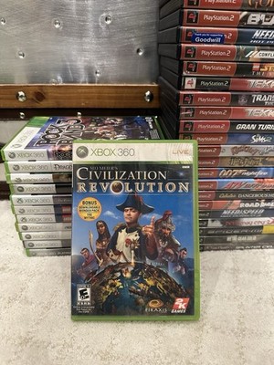 Sid Meier's Civilization Revolution (Microsoft Xbox 360) No Manual Tested