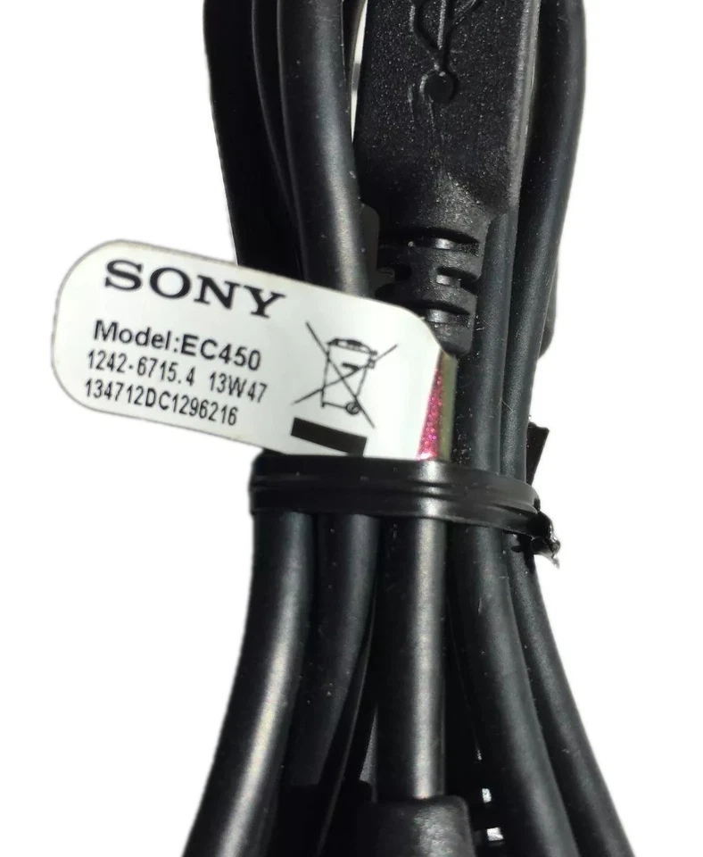 Genuine Sony EC-450 Micro USB Data Sync Charge Cable for Sony Xperia Phones - Image 3 of 4
