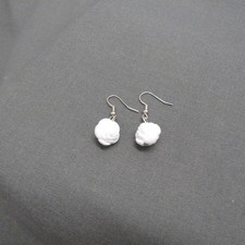 White Earrings For Womens Teens Girls Gift Party Business Casual Her Chic