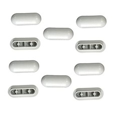 Universal Toilet Seat Bumper Kit 10 Pcs Toilet Seat Buffer Toilet Seat Bumper