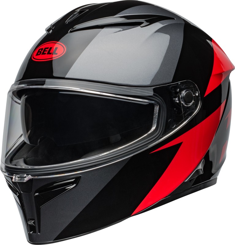 Casque BELL Lithium Cisaille en Polycarbonate Premium Finition Brillant