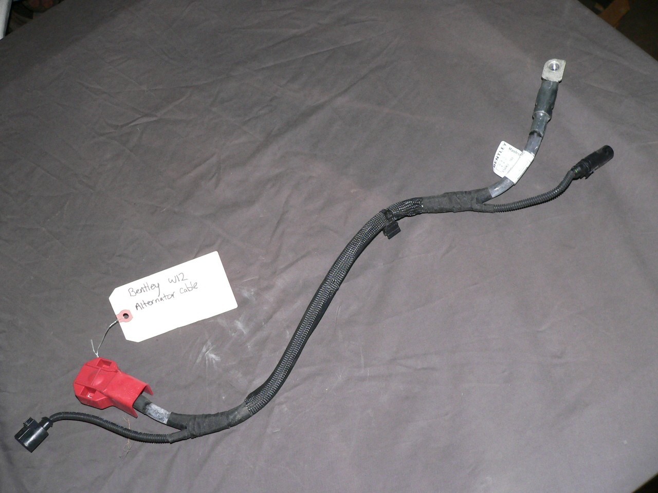 Bentley Continental 19-24OEM Starter/Alternator Power Cable/Harness 3SA971255D