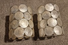 Vintage Capiz Shell Lampshade X 2 Very Good Condition