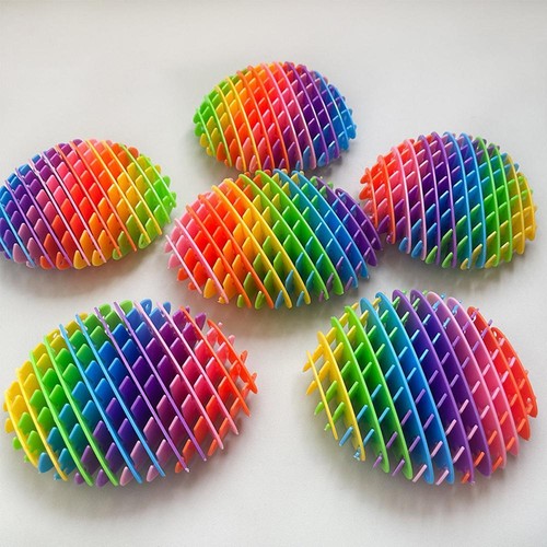 Fidget Worm Toy Rainbow- Flexible Squirmy Fun for All Ages Free Shipping - Picture 16 of 26