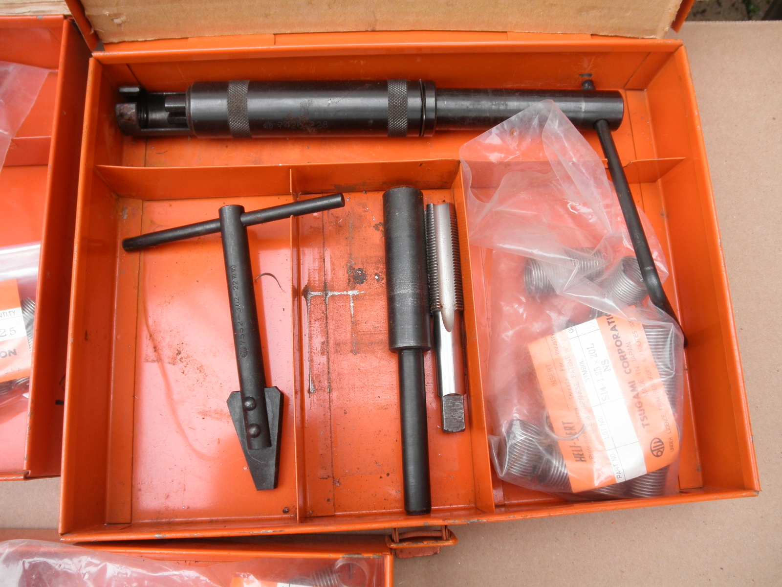 TSUGAMI HELI SERT HELICOIL INSERT REMOVAL TOOL TAB THREAD REPAIR 10 12 14 MM eBay