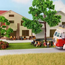 60 Stk. Spur H0 1:87 Verschieden Sitzende Figuren Mini Passanten 30 Posen Dekor