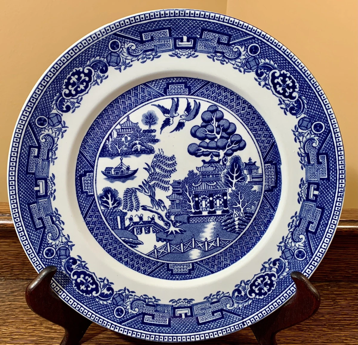 Old blue cheap willow dishes