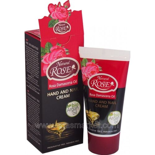 Nail,Skin,Hand Cream, Natural Bulgarian Rose Oil, Bio Argan, Paraben Free 50 ml - Picture 2 of 9