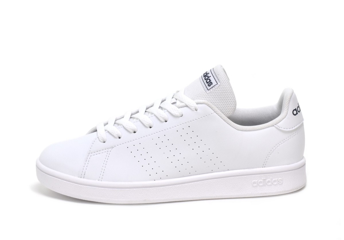 adidas Advantage Base Mens Trainers GW2064 Lifestyle White Court - Main Image
