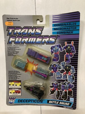 Hasbro Transformers Micromaster Decepticon Battle Squad Neu