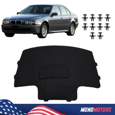 Hood Heat Insulation Pad For BMW E39 /Rivets 3 Series Foam Pad OEM 51488159483
