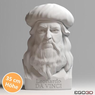 Leonardo da Vinci Büste