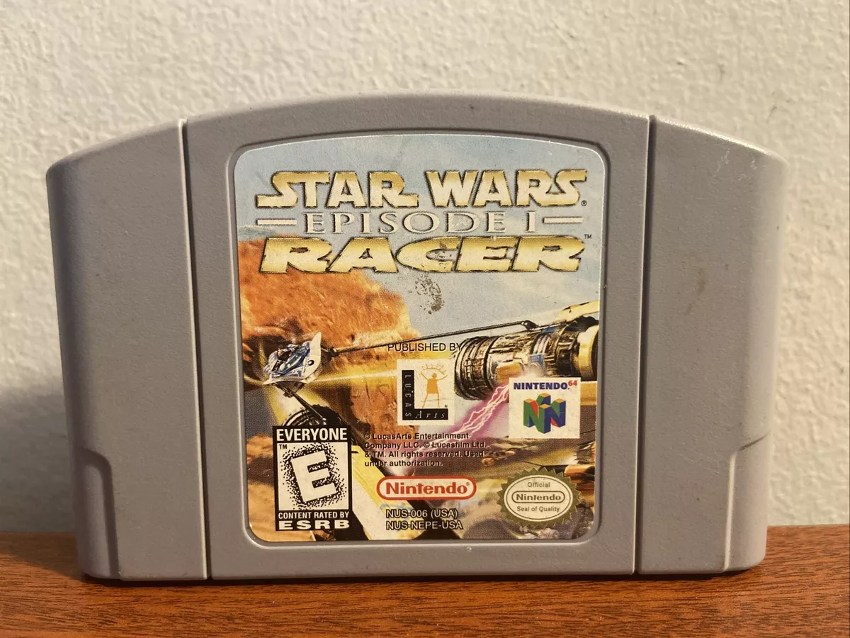 Star Wars Episode 1 Pod Racer (Nintendo 64) N64 Cartridge Only