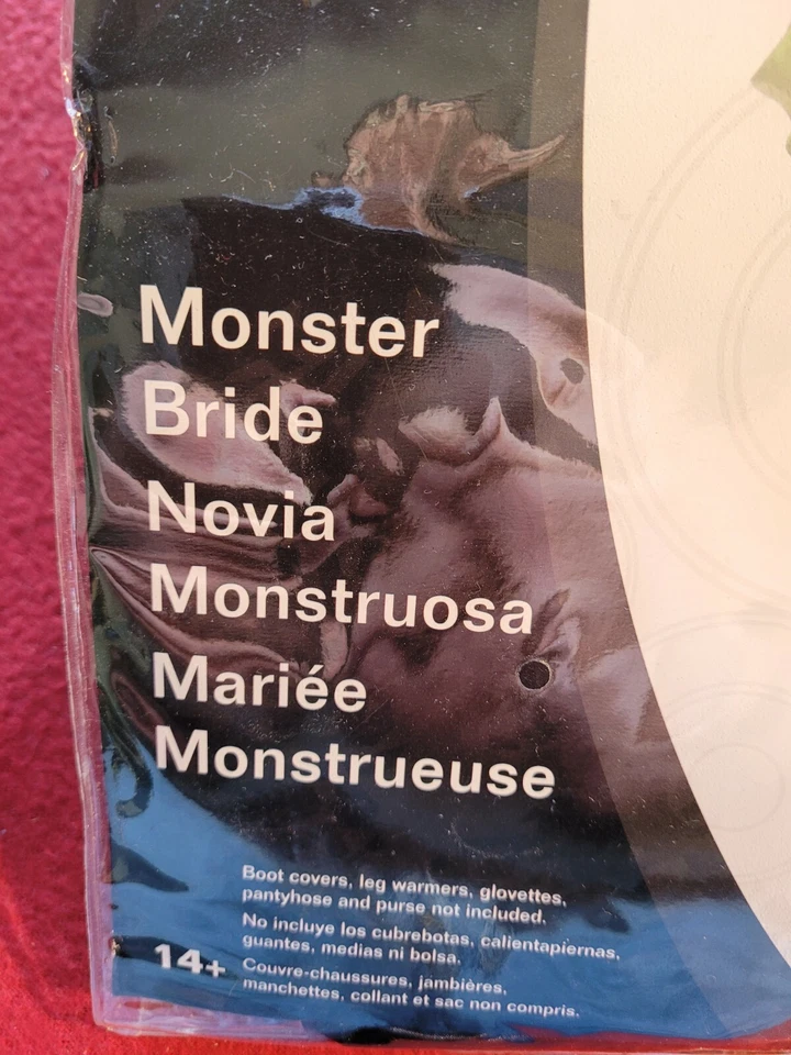 Disfraz de Halloween de novia monstruo para niñas talla 14-16 Foto 2 de 4