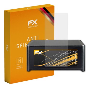 atFoliX 3x Displayfolie für NAD M10v2 Schutzfolie matt&stoßfest Folie