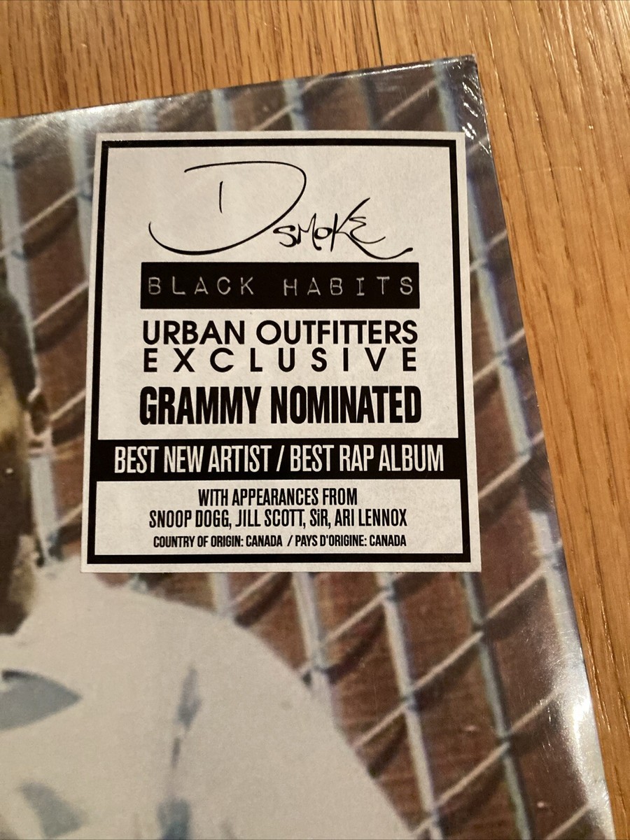 D Smoke - Black Habits • Urban Outfitters Limited 2 x LP