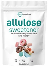 Allulose Sweetener 3 Pounds 48 Ounces Zero Calorie Plant Based Sugar Alternat...