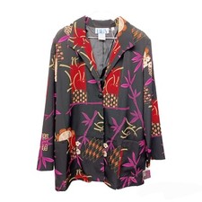 BFA Classics Blazer 18 Women's Multi Color Dressy Career Business