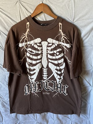 Esqueleto Humano Playera Con Estampado Esqueleto Camiseta Boohoo