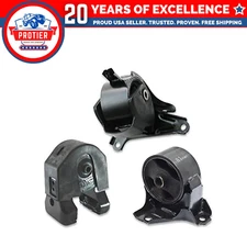 Fits Hyundai Sonata 2.4L 2006-2008 AUTO/2006-2010 MANUAL Motor&Trans Mount 3pcs