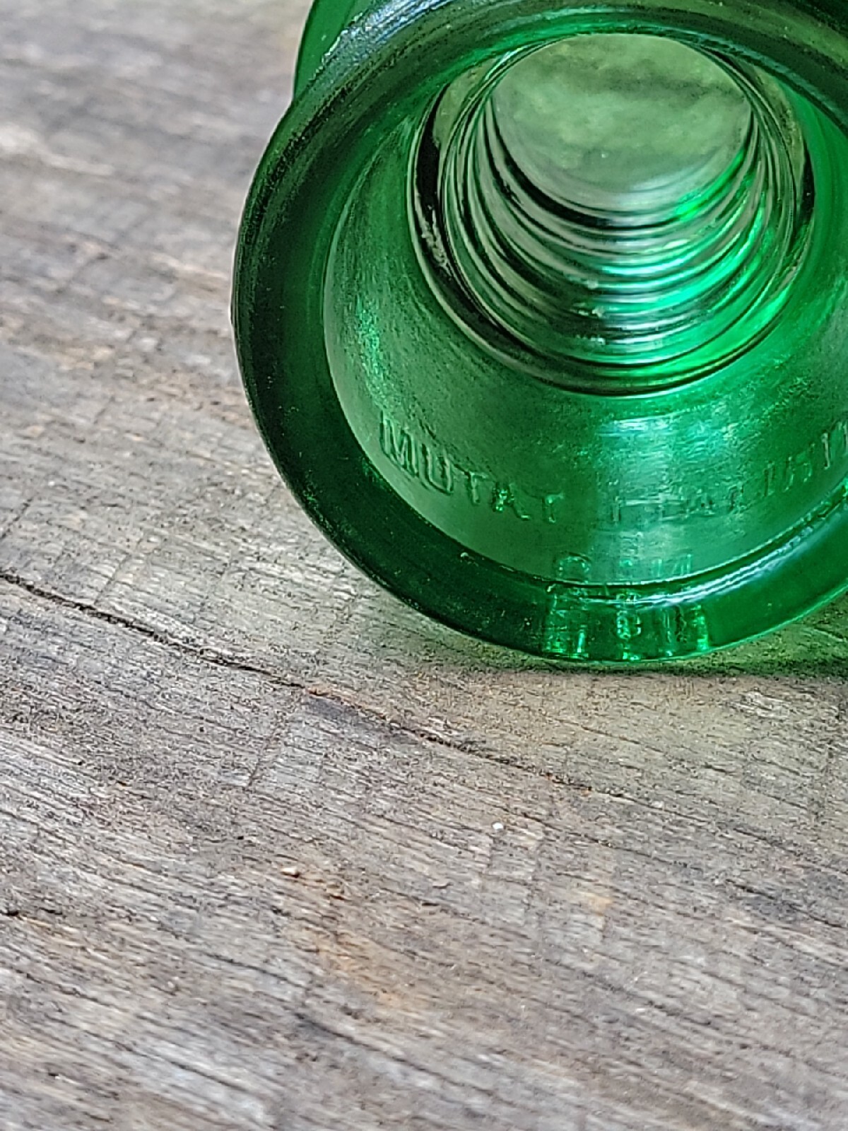 Vintage Glass Insulator Green Whitall Tatum 9 Stained Decorative Antique Glass eBay