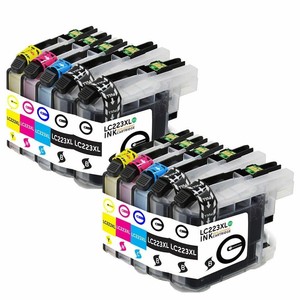10 CARTUCHOS COMPATIBLES NonOem BROTHER LC223 LC221 LC-223 LC-221 LC 223XL  | eBay