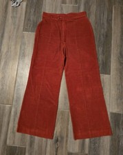 Vintage 70s Levis Womens Mahogany Corduroy Pants 30x28