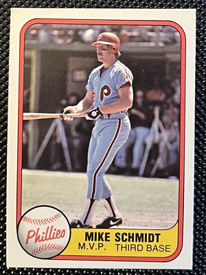 1981 Fleer #5 Mike Schmidt